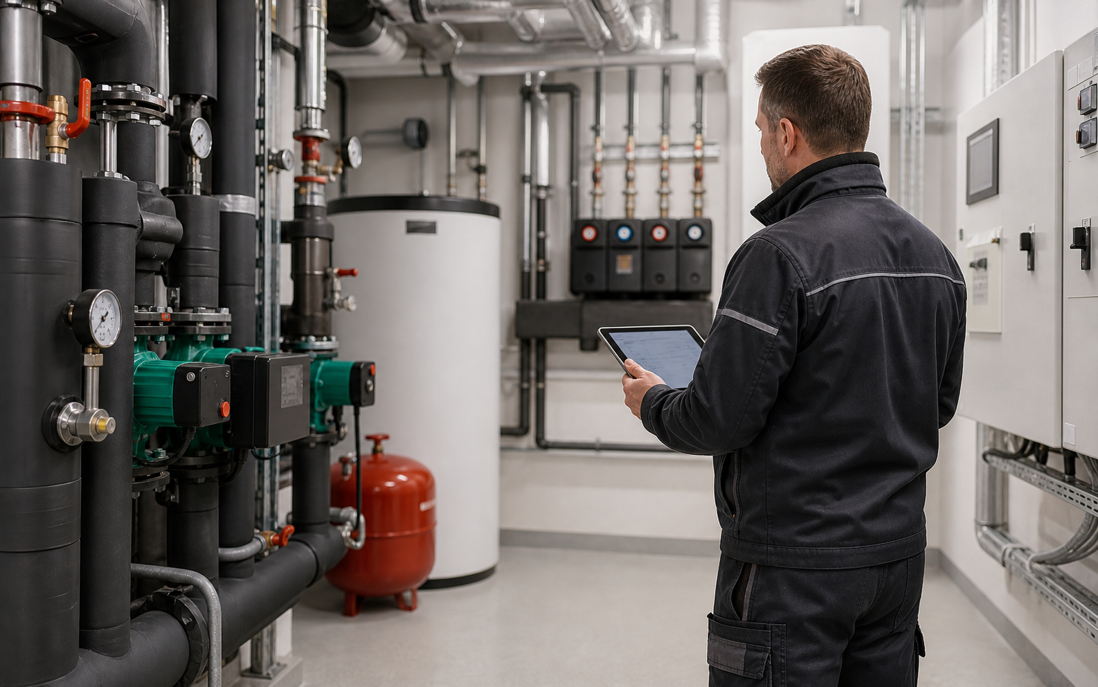 Technische Sichtkontrollen bei Haustechniker Services
